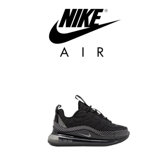 NIKE AIR MAX 720-818 BLACK YOUTH "GAME CHANGE" - Picture 2 of 8